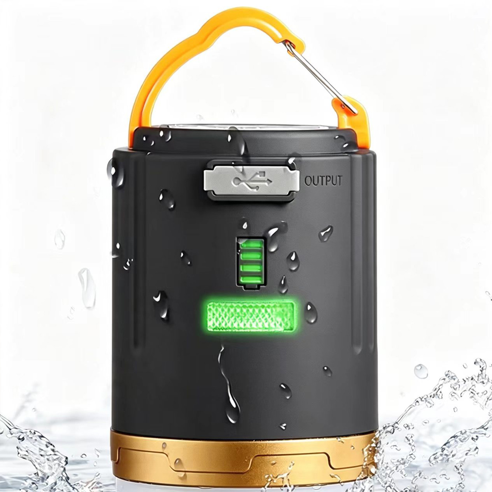 Outdoor Camping Hiking - โคมไฟแคมป์ปิ้ง E2 สำหรับเต็นท์ แบตเตอรี่ 4800mAh ไฟ