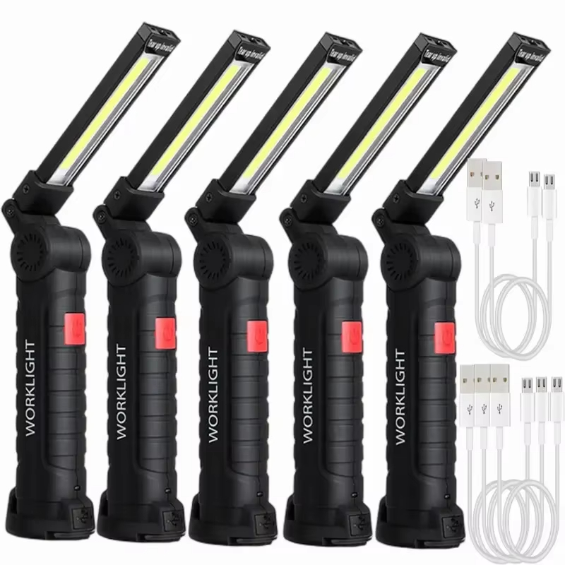 Outdoor Camping Lampe - แบบพกพา COB ไฟฉาย LED USB ชาร์จไฟได้