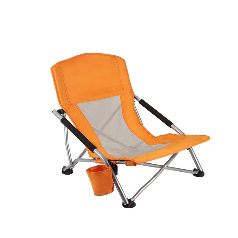 Outdoor Camping High Chair - Outdoor Lounge Camping เก้าอี้พับแบบพกพา Beach Travel