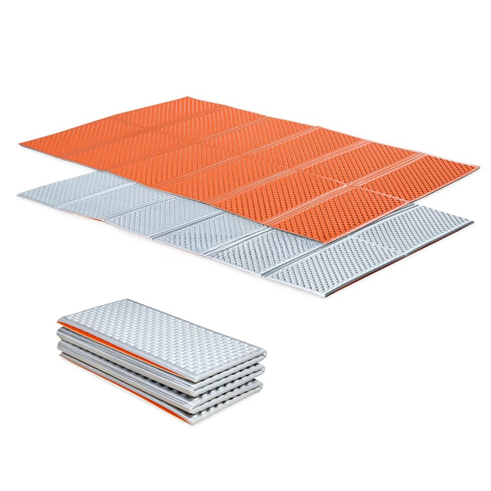 Outdoor Camping Mat Waterproof - เสื่อโฟม XPE แบบพับได้, เสื่อกันลื่นกันน้ำสำหรับการตั้งแคมป์กลางแจ้ง, ปิกนิก, โยคะ