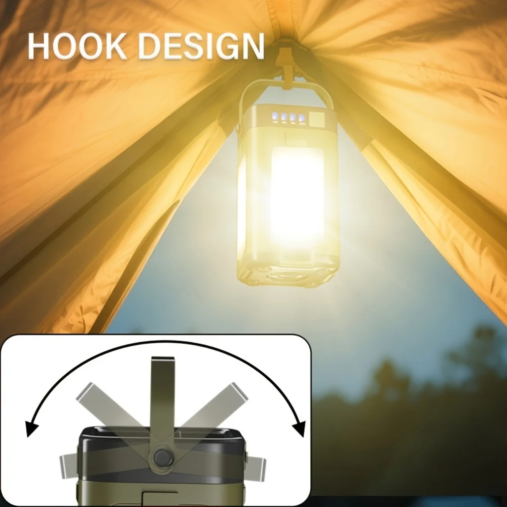 ไฟแคมป์ปิ้งพกพาพลังงานแสงอาทิต - Outdoor Camping Lampe บทวิจารณ์และราคา