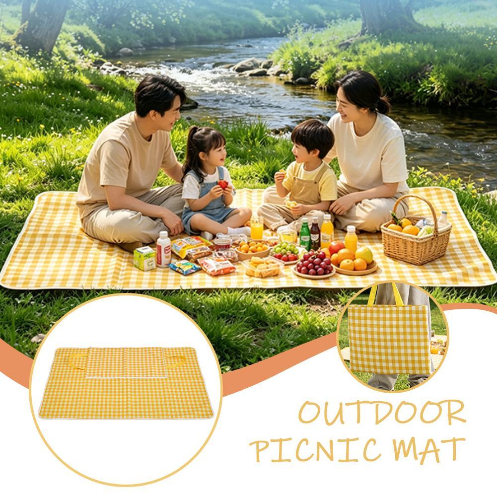 เสื่อปิกนิกกลางแจ้ง ผ้าห่มกันน - Outdoor Camping Mat Waterproof บทวิจารณ์และราคา