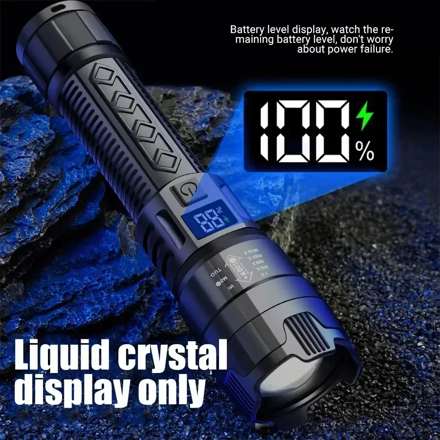 ไฟฉาย LED พลังสูง ไฟฉายยุทธวิธ - Outdoor Camping Lampe บทวิจารณ์และราคา