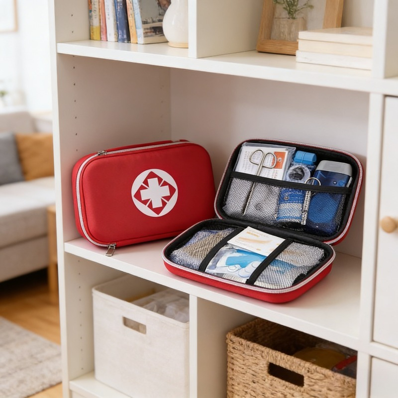 กระเป๋าชุดปฐมพยาบาลแบบพกพากันน - First Aid Kit Camping บทวิจารณ์และราคา