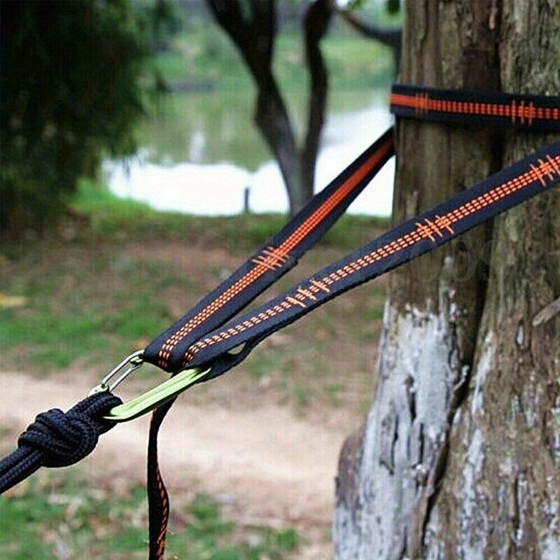 ห่วงคล้องสำหรับปีนเขาแบบหนัก 2 - Outdoor Camping Hammock บทวิจารณ์และราคา