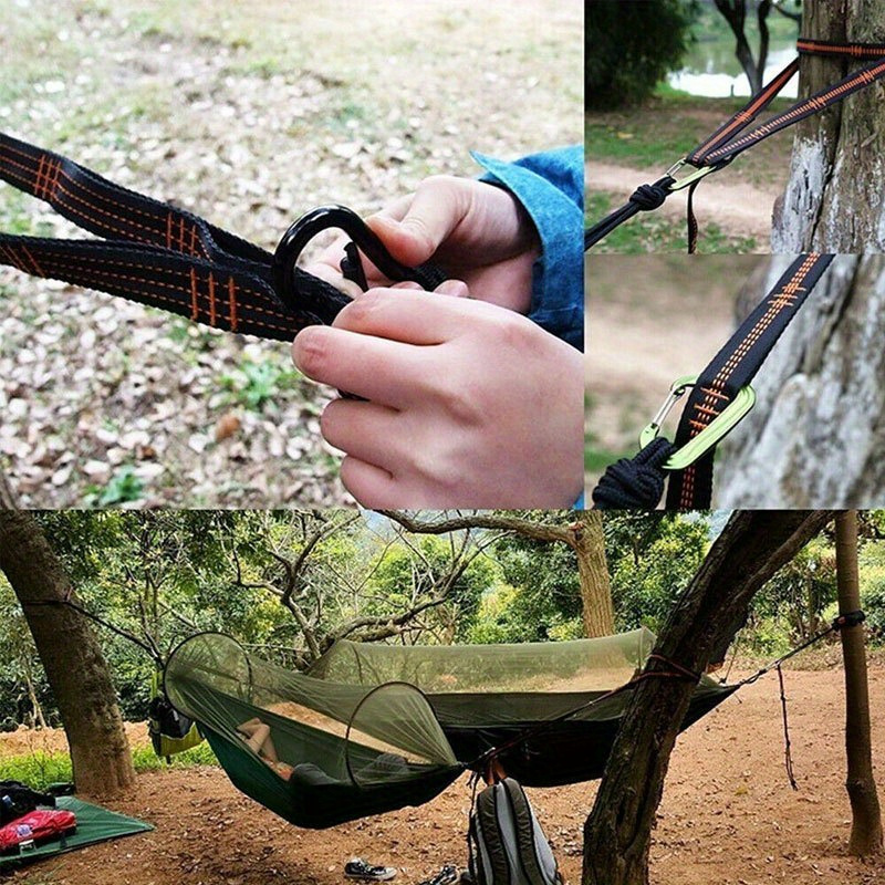 ห่วงคล้องสำหรับปีนเขาแบบหนัก 2 - Outdoor Camping Hammock บทวิจารณ์และราคา