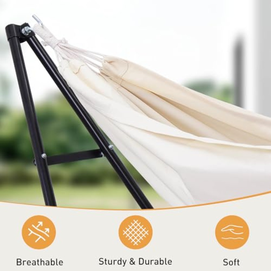 เปลญวนแบบพกพา 2 in 1 และเก้าอี - Outdoor Camping Hammock บทวิจารณ์และราคา