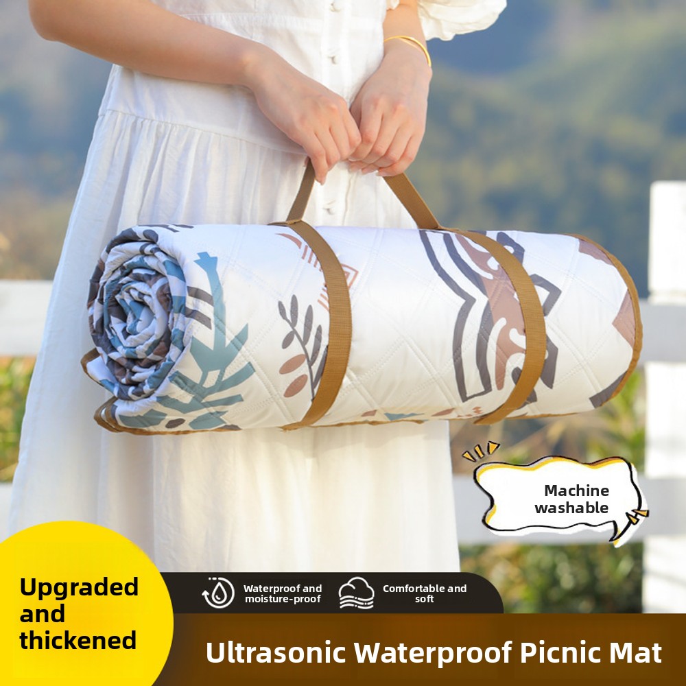 เสื่อปิกนิกสไตล์ชาติพันธุ์แบบห - Outdoor Camping Mat Waterproof บทวิจารณ์และราคา