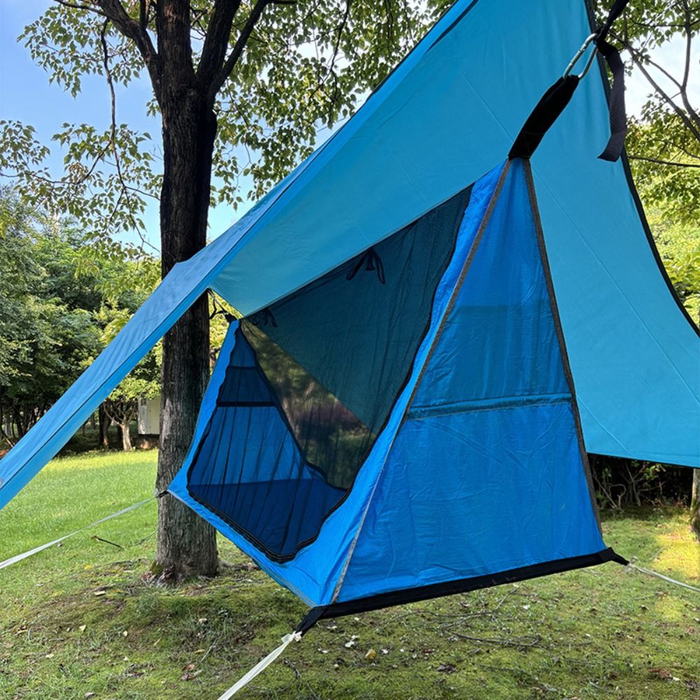 เปลญวนพร้อมมุ้งกันยุง ขนาด 200 - Outdoor Camping Hammock บทวิจารณ์และราคา