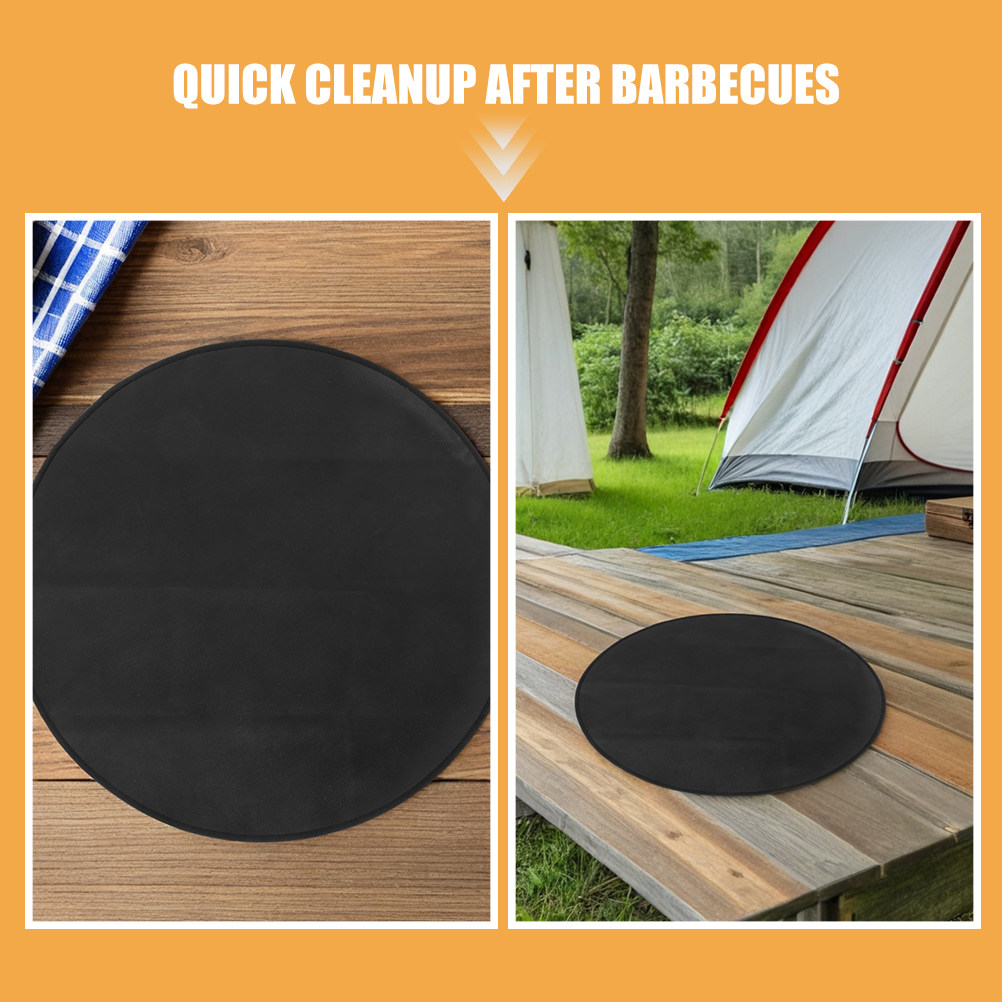แผ่นรองปิ้งย่างกันไฟทรงกลม ขนา - Outdoor Camping Mat บทวิจารณ์และราคา