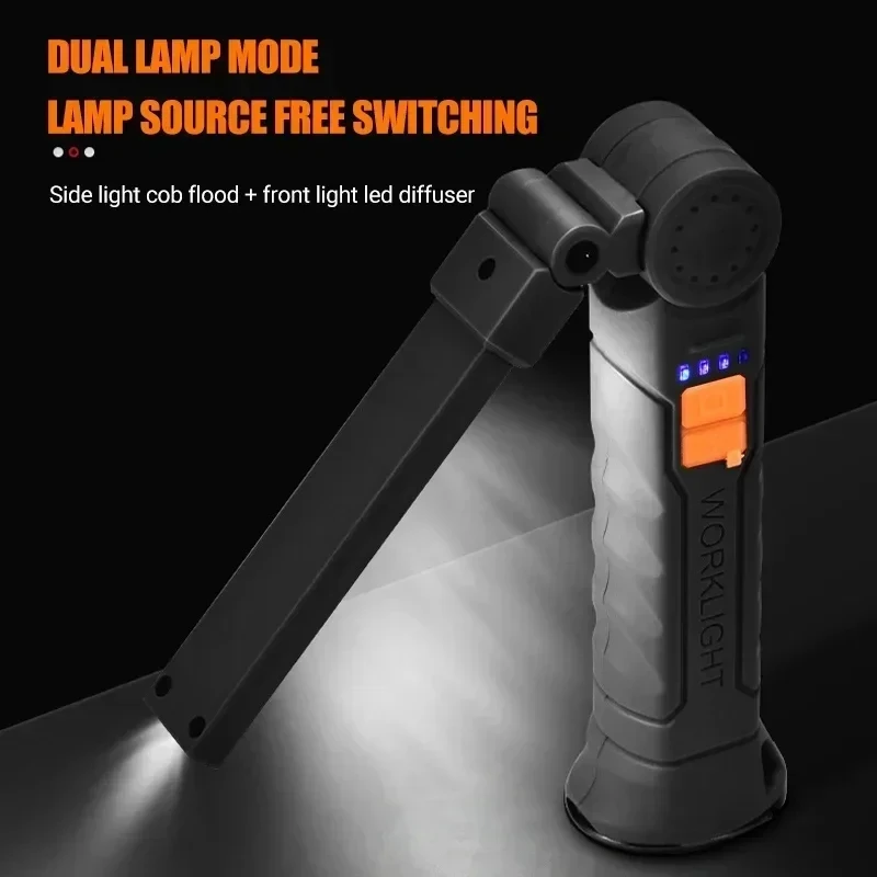 ไฟฉาย LED แบบพกพา COB ชาร์จไฟผ - Outdoor Camping Lampe บทวิจารณ์และราคา