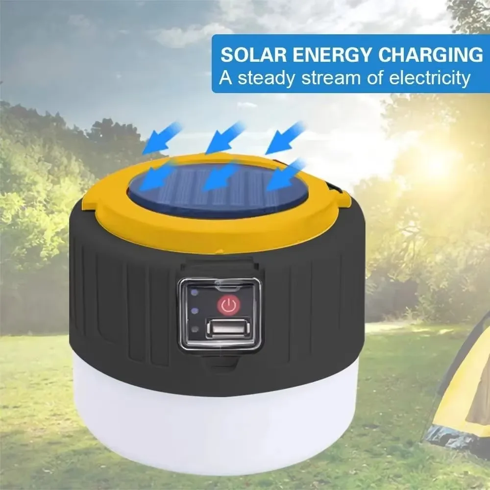 โคมไฟตั้งแคมป์พลังงานแสงอาทิตย - Outdoor Camping Lampe บทวิจารณ์และราคา