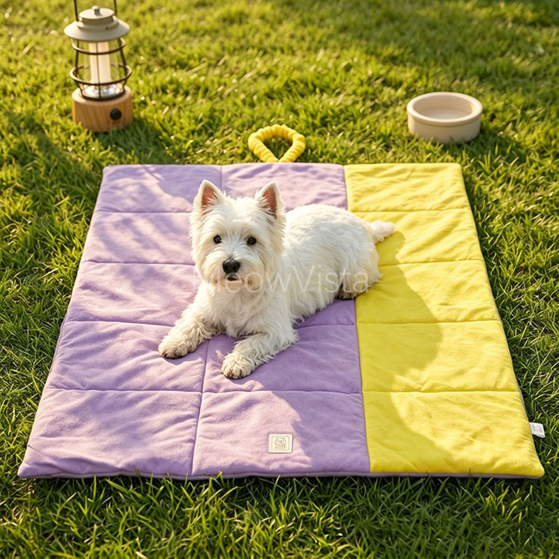 เบาะนั่งในรถสำหรับสุนัขแบบพับไ - Outdoor Camping Dog Bed บทวิจารณ์และราคา
