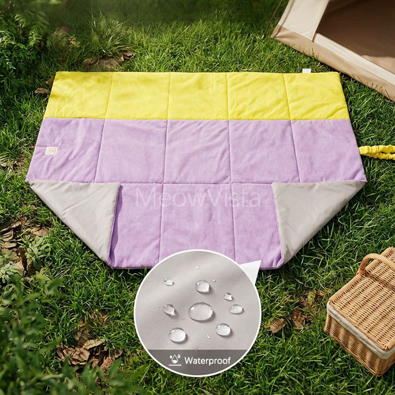 เบาะนั่งในรถสำหรับสุนัขแบบพับไ - Outdoor Camping Dog Bed บทวิจารณ์และราคา