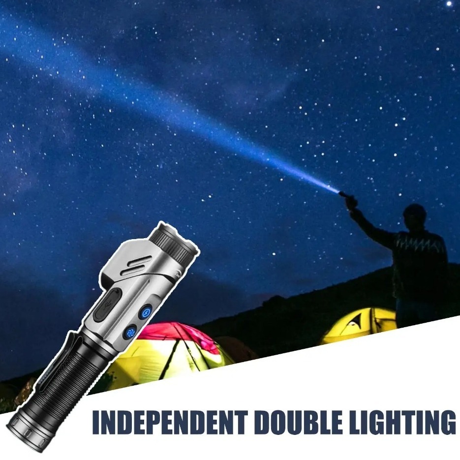 ไฟฉาย LED ขนาดเล็กทรงพลัง 90 ° - Outdoor Camping Lampe บทวิจารณ์และราคา