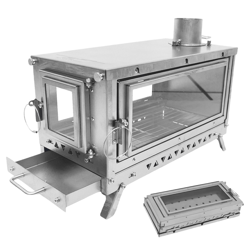 เตาเต็นท์ไทเทเนียม DANCHEL T3, - Outdoor Camping Fireplace บทวิจารณ์และราคา