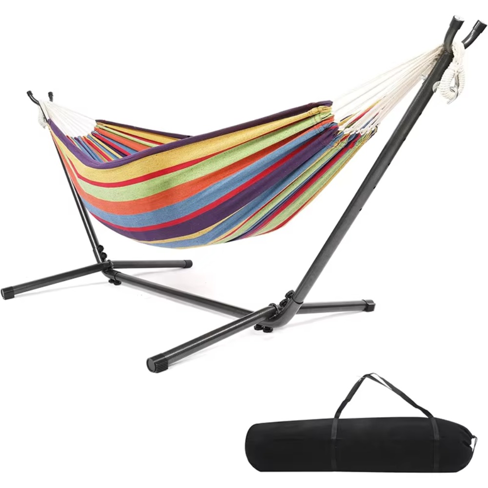 ขาตั้งเปลญวนสำหรับตั้งแคมป์กลา - Outdoor Camping Hammock บทวิจารณ์และราคา