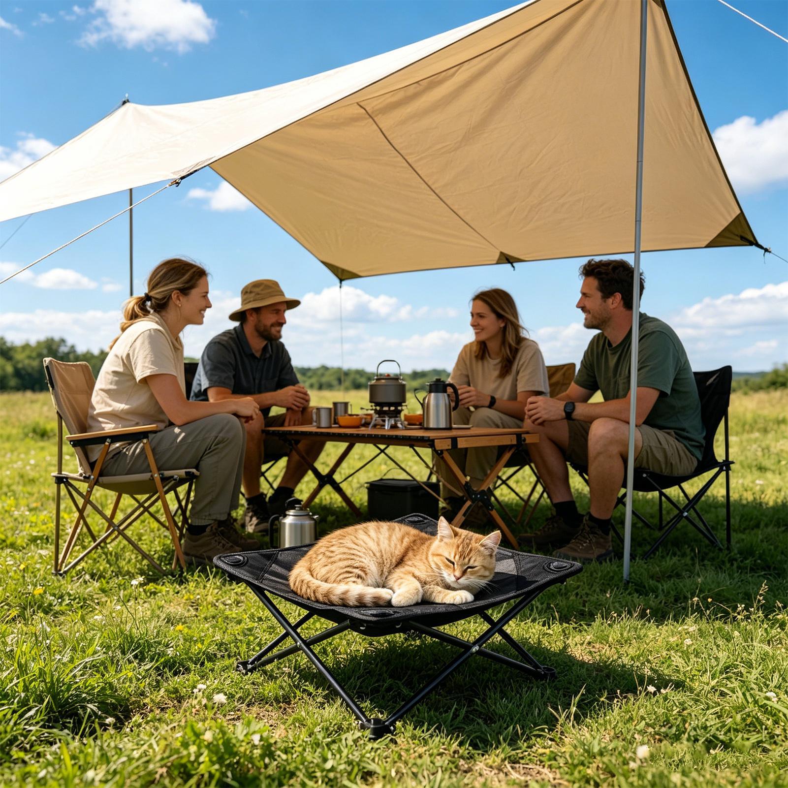 เตียงนอนสุนัขสำหรับฤดูร้อน กัน - Outdoor Camping Dog Bed บทวิจารณ์และราคา