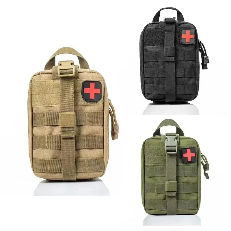 ยุทธวิธีชุดปฐมพยาบาลถุงแพทย์ฉุ - First Aid Kit Camping บทวิจารณ์และราคา