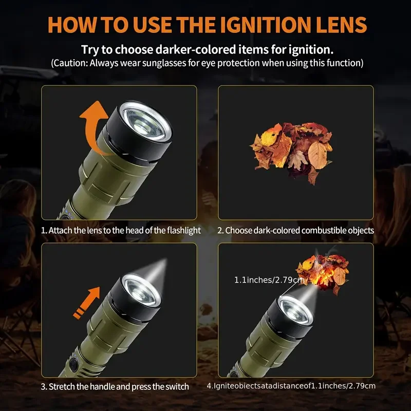 ไฟฉายที่ทรงพลังเป็นพิเศษ ไฟฉาย - Outdoor Camping Lampe บทวิจารณ์และราคา