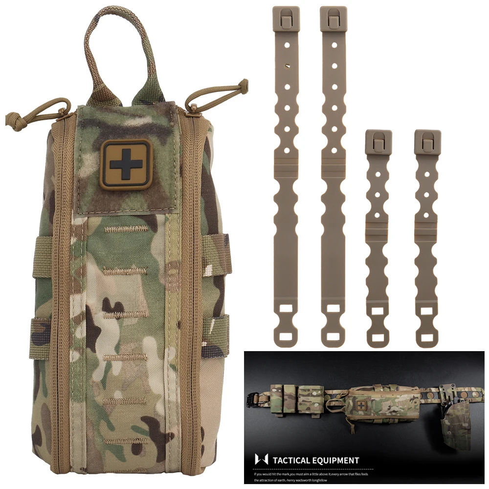 เสื้อกั๊กกระเป๋าคาดเข็มขัดเอวส - First Aid Kit Camping บทวิจารณ์และราคา