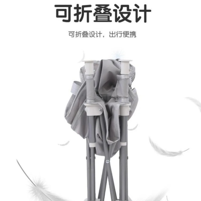 เก้าอี้เด็กพับได้แบบพกพาขนาดกะ - Outdoor Camping High Chair บทวิจารณ์และราคา