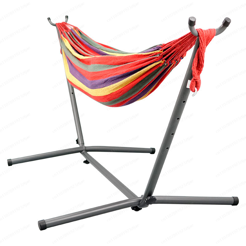 ชุดเปลญวนผ้าใบโครงเหล็กสำหรับต - Outdoor Camping Hammock บทวิจารณ์และราคา
