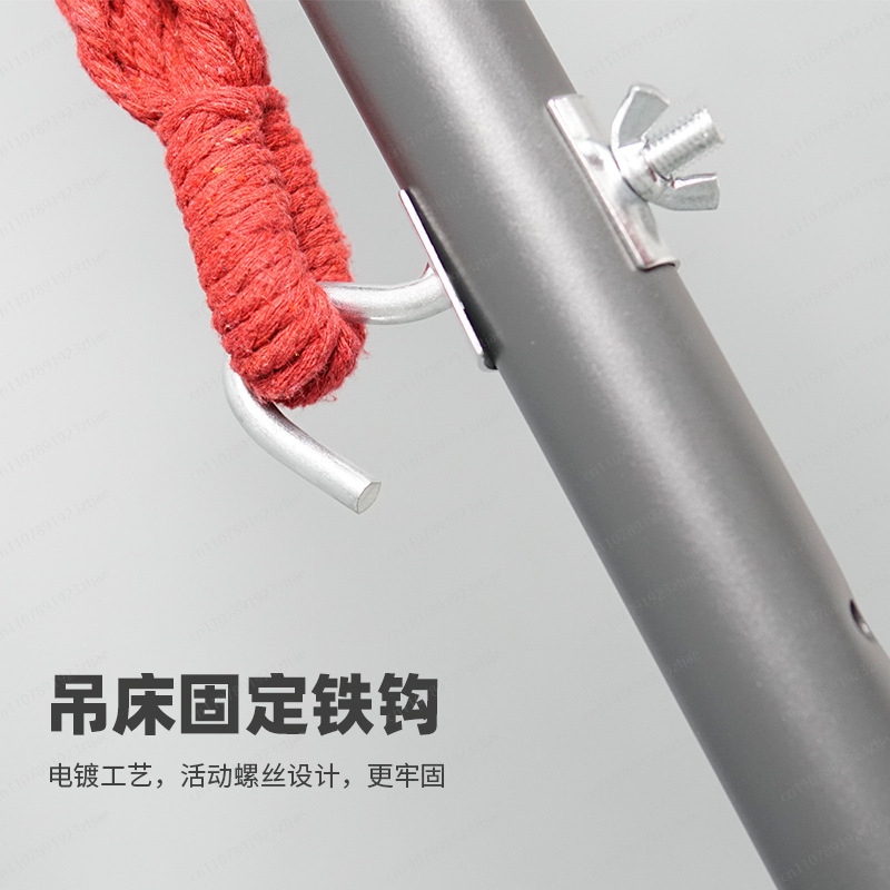 ชุดเปลญวนผ้าใบโครงเหล็กสำหรับต - Outdoor Camping Hammock บทวิจารณ์และราคา