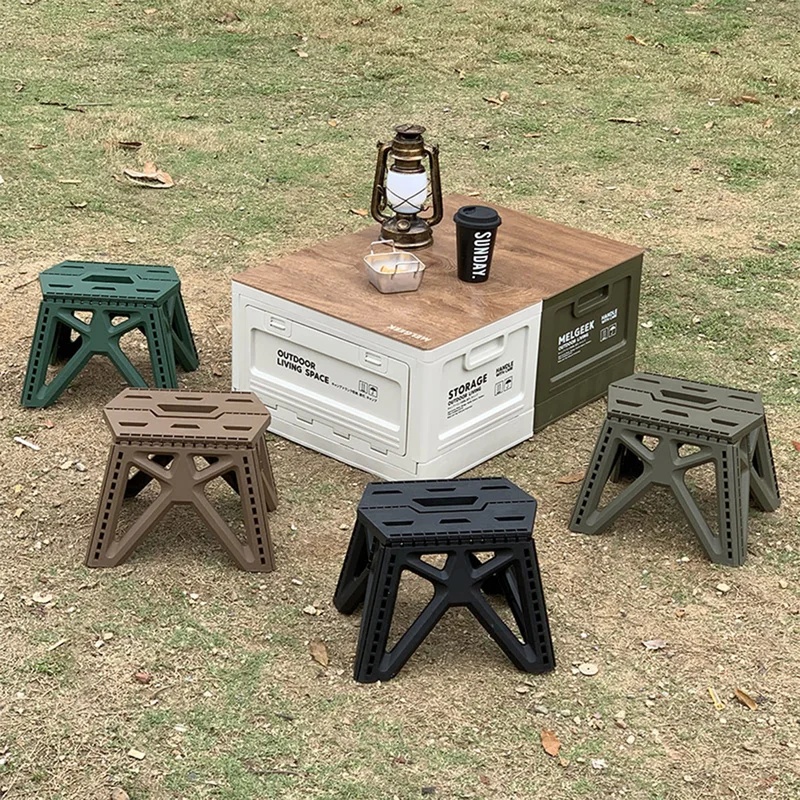 เก้าอี้พับพกพา รับน้ำหนักได้สู - Outdoor Camping High Chair บทวิจารณ์และราคา