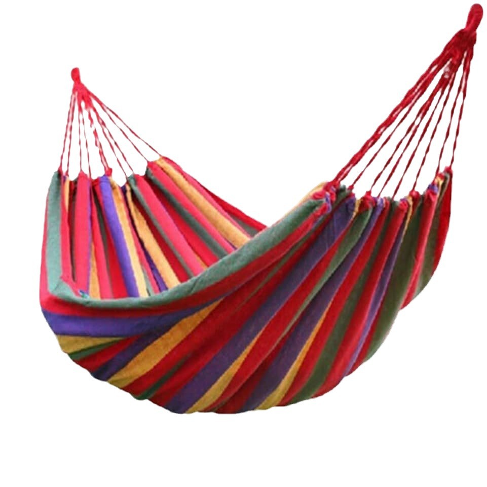 เปลญวนกลางแจ้ง อุปกรณ์ตั้งแคมป - Outdoor Camping Hammock บทวิจารณ์และราคา