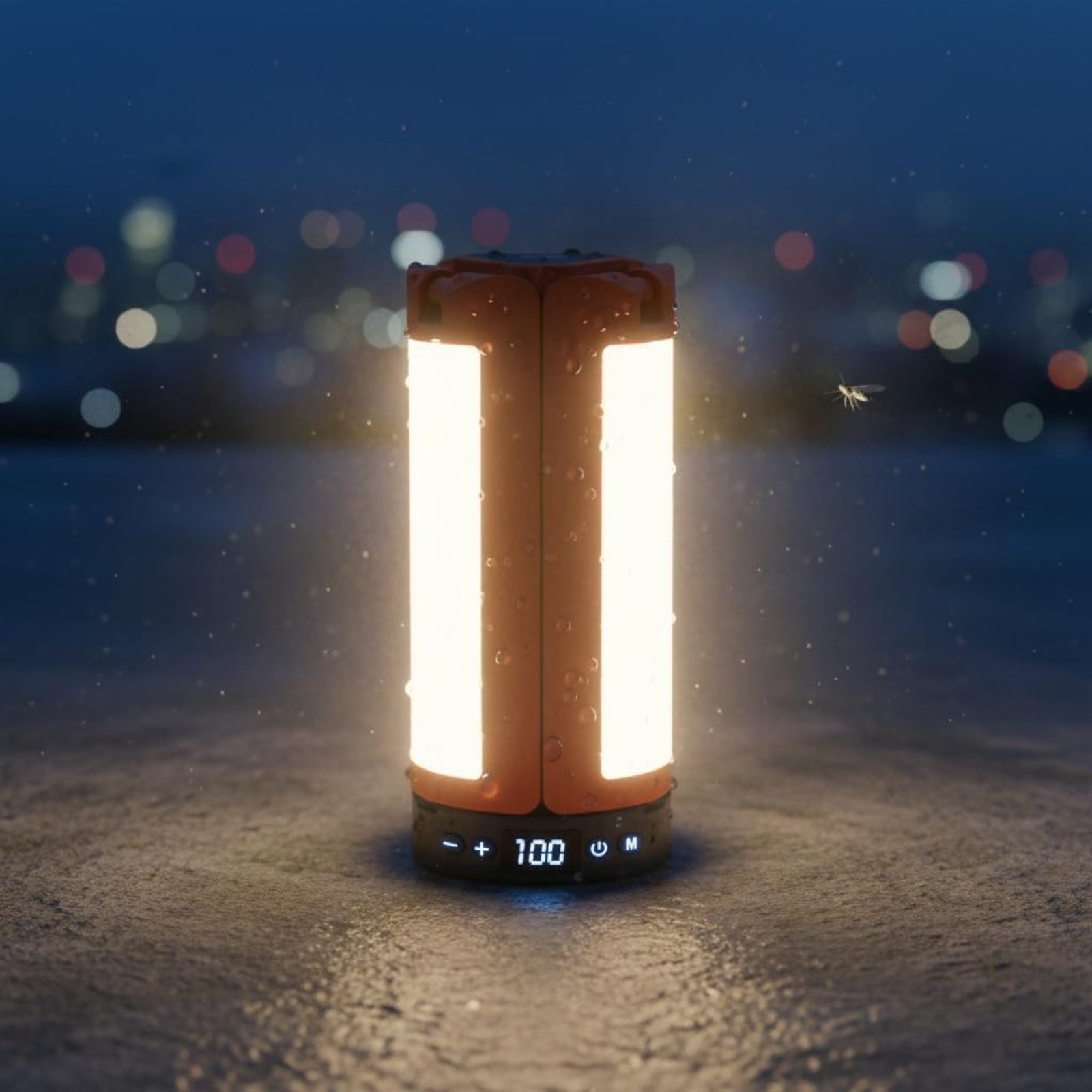 โคมไฟเต็นท์แบบยืดหดได้ ปรับควา - Outdoor Camping Lampe บทวิจารณ์และราคา