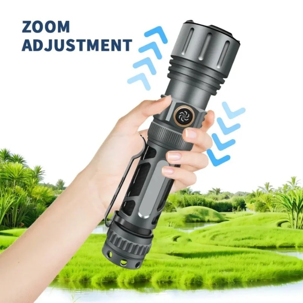 ไฟฉายซุปเปอร์ไบรท์แบบพกพา ชาร์ - Outdoor Camping Lampe บทวิจารณ์และราคา
