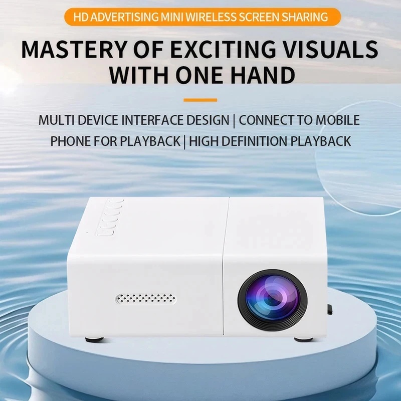 โปรเจคเตอร์ LED ขนาดเล็ก 1080P - Outdoor Camping Videos บทวิจารณ์และราคา