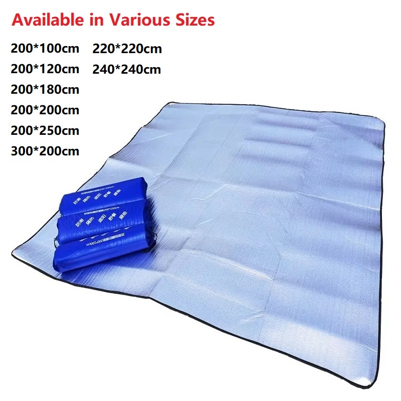 เสื่อตั้งแคมป์กันน้ำได้หลายขนา - Outdoor Camping Mat Waterproof บทวิจารณ์และราคา