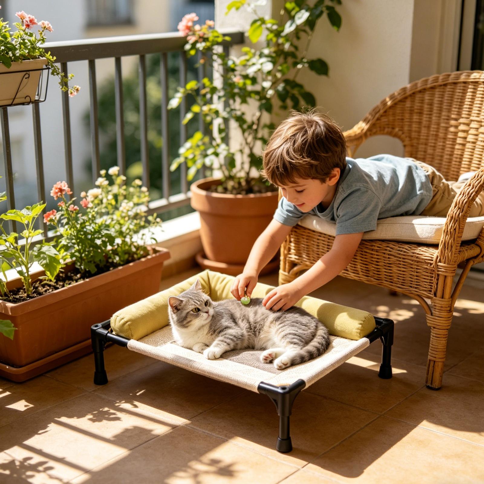 เตียงนอนสุนัขกลางแจ้งแบบถอดประ - Outdoor Camping Dog Bed บทวิจารณ์และราคา
