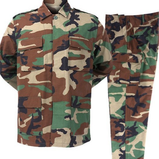ชุดฝึกยุทธวิธีลายพราง BDU สำหร - Outdoor Camping Hiking บทวิจารณ์และราคา