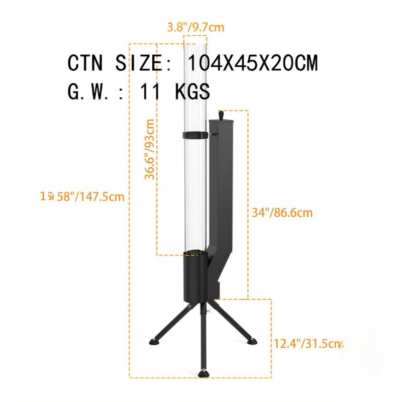 เตาไฟแนวตั้งแบบจรวด - เตาเผาไม - Outdoor Camping Fireplace บทวิจารณ์และราคา