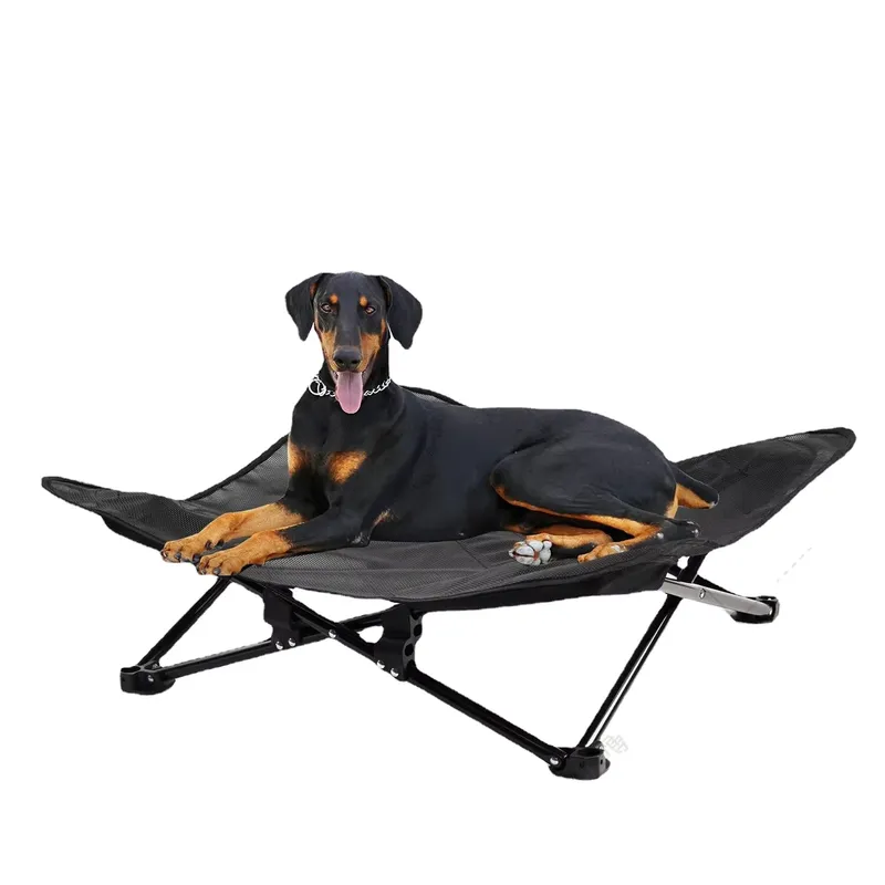 เตียงสุนัขพกพาทันสมัยหรูหรา แผ - Outdoor Camping Dog Bed บทวิจารณ์และราคา